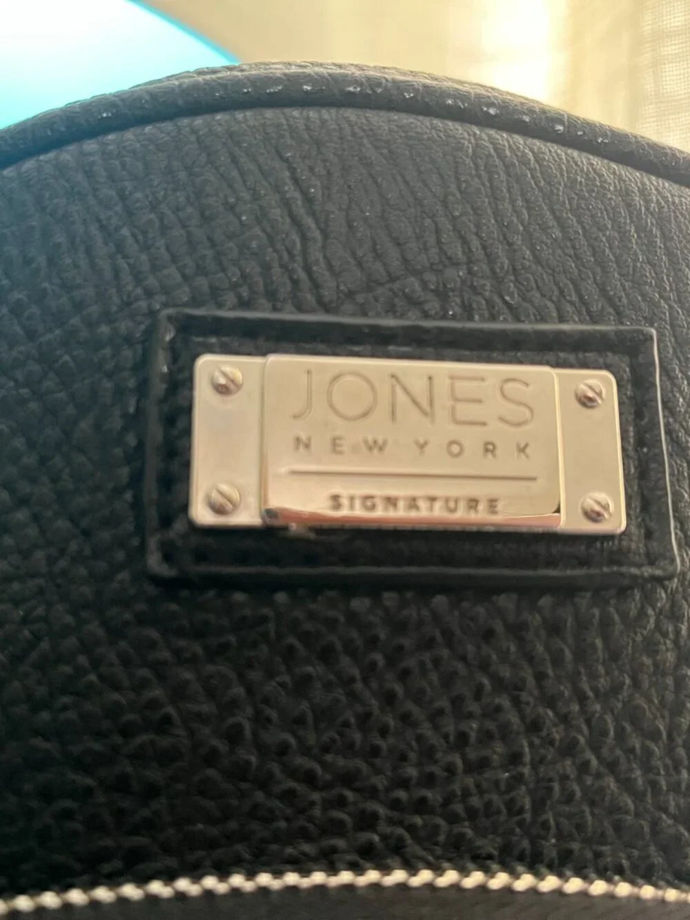 Black Leather Jones New York Backpack